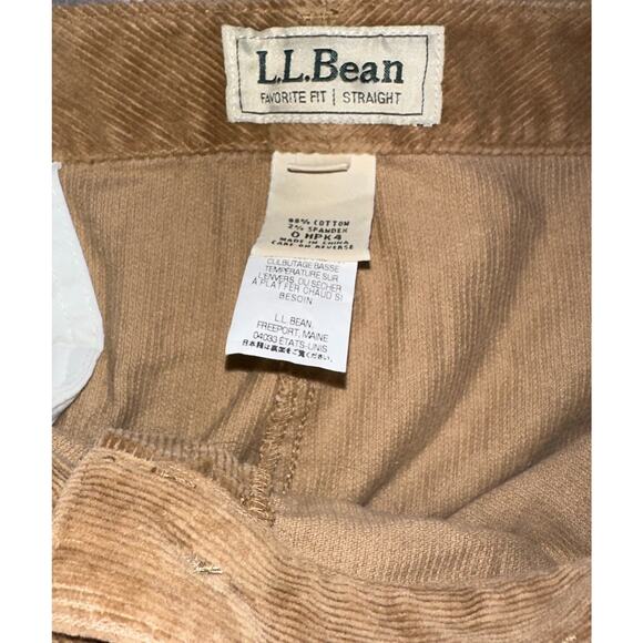 BRAND NEW L.L. Bean Corduroy Pants Women's Size 20 M/Tall - Picture 2 of 3